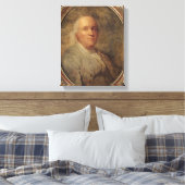 Portrait von Benjamin Franklin, c.1780 Leinwanddruck (Insitu (Schlafzimmer))