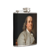 Portrait von Benjamin Franklin Flachmann (Rechts)