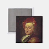 Portrait von Bernard Le Bovier Magnet (Vorderseite/Rückseite)