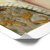 Portrait von Bianca Cappello, c.1580 (Öl auf Kupfe Poster (Ecke)