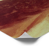 Portrait von Black Hawk, Indischer Chef Poster (Ecke)