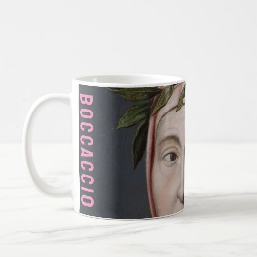 Portrait von Boccaccio Kaffeetasse (Links)