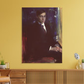 Portrait von Boris Pasternak Leinwanddruck (Insitu (Wohnzimmer))