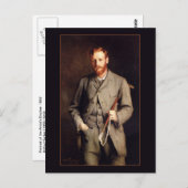 Portrait von Brother von Arthur Hack Postkarte (Vorne/Hinten)