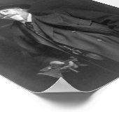 Portrait von "Buffalo Bill" Cody Poster (Ecke)