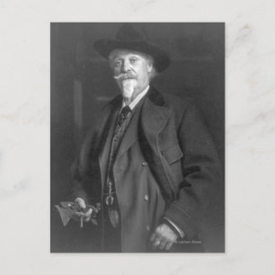 Portrait von "Buffalo Bill" Cody Postkarte