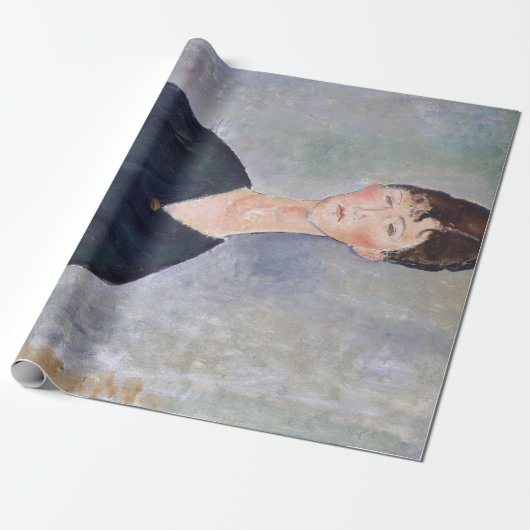 Portrait von Cafe Singer, Modigliani Geschenkpapier (Ungerollt)