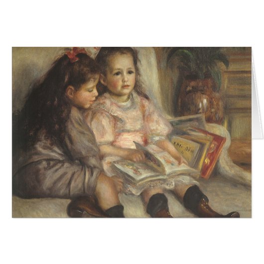 Portrait von Caillebotte Children von Pierre Renoi (Vorderseite (Horizontal))