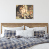 Portrait von Caillebotte Children von Pierre Renoi Leinwanddruck (Insitu (Schlafzimmer))