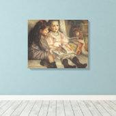 Portrait von Caillebotte Children von Pierre Renoi Leinwanddruck (Insitu (Holzboden))