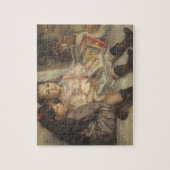 Portrait von Caillebotte Children von Pierre Renoi Puzzle (Vertikal)