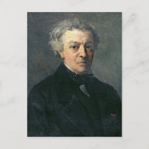 Portrait von Camille Corot c.1863 Postkarte