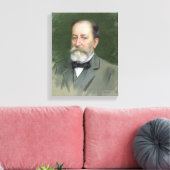 Portrait von Camille Saint-Saens 1903 Leinwanddruck (Insitu (Wohnzimmer))