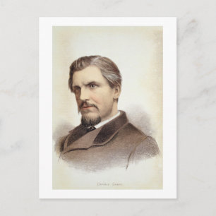 Portrait von Captain James Augustus Grant (1827-87 Postkarte