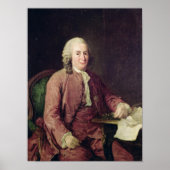 Portrait von Carl von Linnaeus Poster (Vorne)