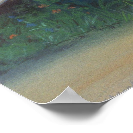 "Portrait von Carlotta Grisi in Giselle" von Poster (Ecke)