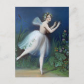 "Portrait von Carlotta Grisi in Giselle" von Postkarte (Vorderseite)
