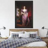 Portrait von Caroline Scott Harrison Leinwanddruck (Insitu (Schlafzimmer))