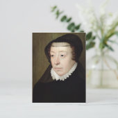 Portrait von Catherine de Medici Postkarte (Stehend Vorderseite)
