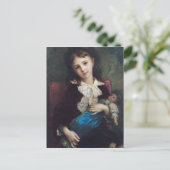 Portrait von Catherine du Bouchage, 1879 Postkarte (Stehend Vorderseite)