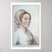 Portrait von Catherine Howard (1520-42), mit der G Poster (Vorne)