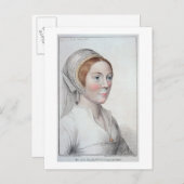 Portrait von Catherine Howard (1520-42), mit der G Postkarte (Vorne/Hinten)