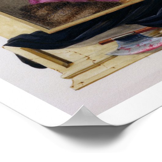 Portrait von Catherine Howard (c.1520-d.1542) 5. Q Poster (Ecke)