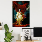 Portrait von Catherine II Poster (Heimbüro)