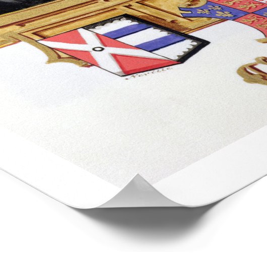 Portrait von Catherine Parr (1512-1548) Sechste Eh Poster (Ecke)