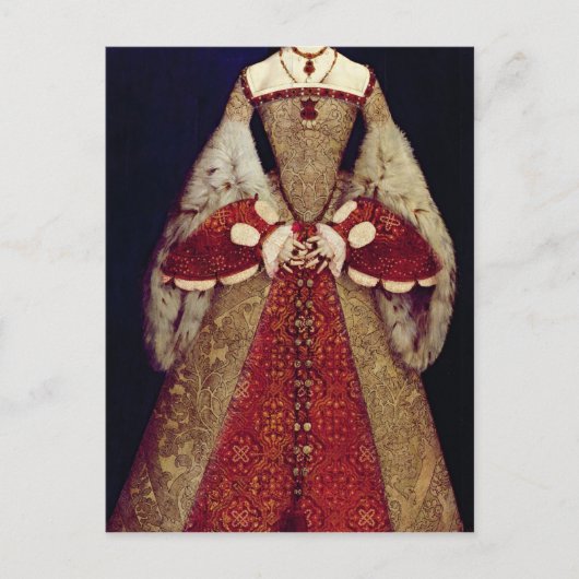 Portrait von Catherine Parr, 1545 Postkarte (Vorderseite)