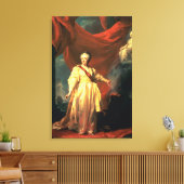 Portrait von Catherine the Great as Lawgiver Leinwanddruck (Insitu (Wohnzimmer))