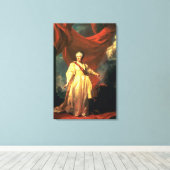 Portrait von Catherine the Great as Lawgiver Leinwanddruck (Insitu (Holzboden))