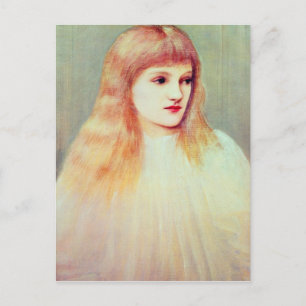 Portrait von Cecily Horner, 1895 Postkarte