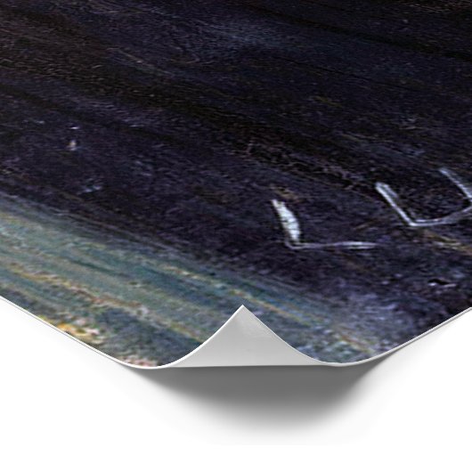 Portrait von Ceroni, Modigliani Poster (Ecke)