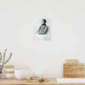 Portrait von Charles Babbage 1832 Poster (Küche)