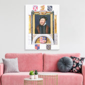 Portrait von Charles Brandon (1488-1545) Herzog vo Leinwanddruck (Insitu (Wohnzimmer))