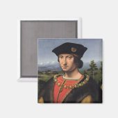Portrait von Charles d'Amboise Marshal, Frankreich Magnet (Vorderseite/Rückseite)