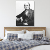 Portrait von Charles Darwin, 1854 Leinwanddruck (Insitu (Schlafzimmer))