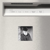 Portrait von Charles Darwin 1881 Magnet (In Situ (Geschirrspüler))