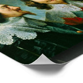 Portrait von Charles I., König von England Poster (Ecke)