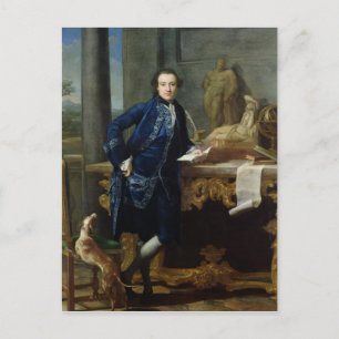 Portrait von Charles John Crowle von Crowle Postkarte