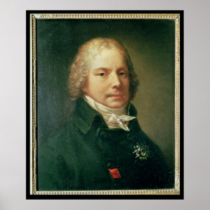 Portrait von Charles Maurice Poster