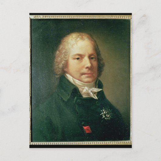 Portrait von Charles Maurice Postkarte (Vorderseite)