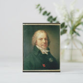 Portrait von Charles Maurice Postkarte (Stehend Vorderseite)