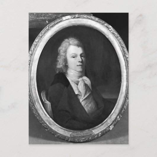 Portrait von Charles Maurice Postkarte (Vorderseite)