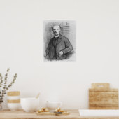 Portrait von Charles Peguy Poster (Küche)