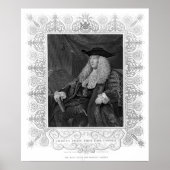 Portrait von Charles Pratt, 1. Earl Camden Poster (Vorne)