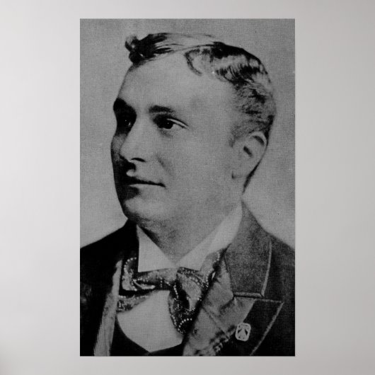 Portrait von Charles Spencer Chaplin, Sr. Poster (Vorne)