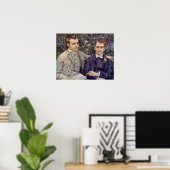 Portrait von Charles und Georges Poster (Heimbüro)