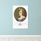 Portrait von Charles V, genannt "The Wise" King of Leinwanddruck (Insitu (Holzboden))